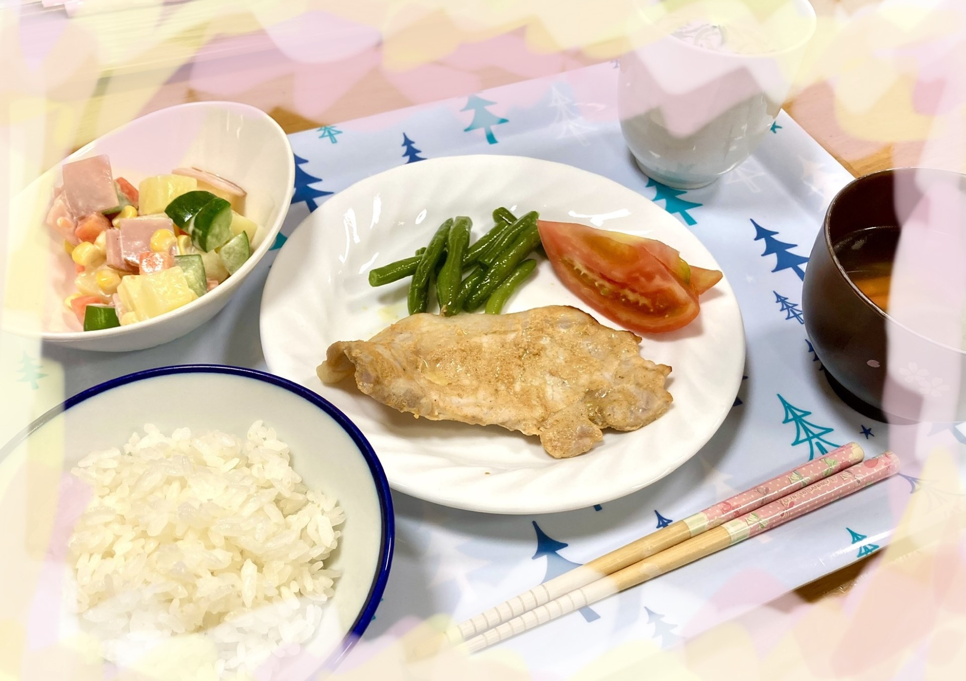 豚肉のカレーケチャップ焼き