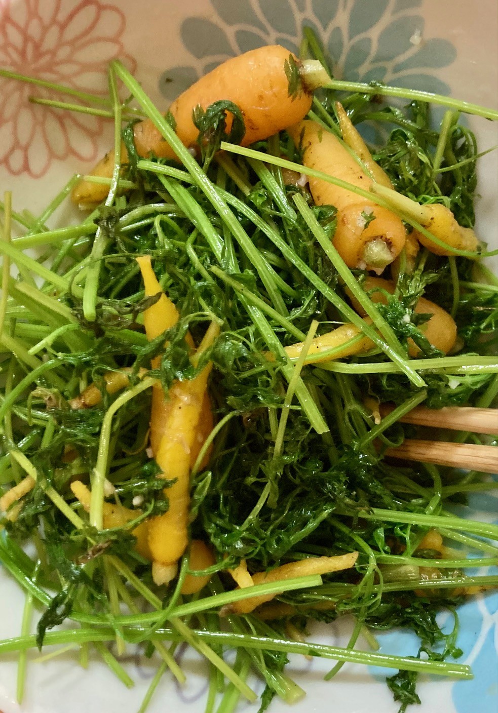 人参の炒め物