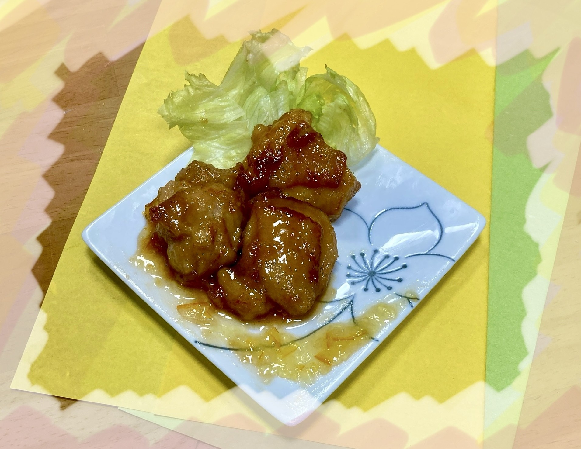 鶏肉のマーマレード煮